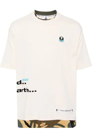 A Bathing Ape Logo patch T-shirt