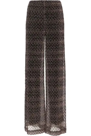 Missoni Lamé palazzo trousers