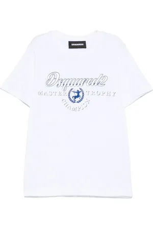 Dsquared2 Logo-appliqué T-shirt