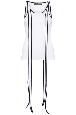 Y / PROJECT Tied-shoulder tank top