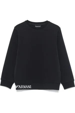 Emporio Armani Logo-trim sweatshirt