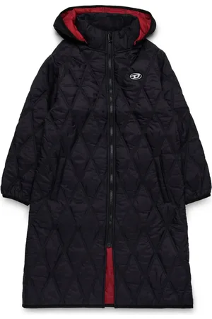 Diesel Diamond-quilting padded coat