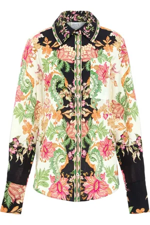HEMANT AND NANDITA Floral-print shirt