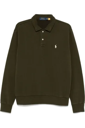 Ralph Lauren Fleece collared sweatshirt