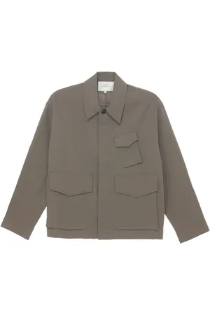 STUDIO NICHOLSON Classic-collar jacket