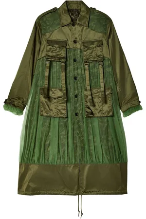 NOIR KEI NINOMIYA Buckle-detailed oversized coat