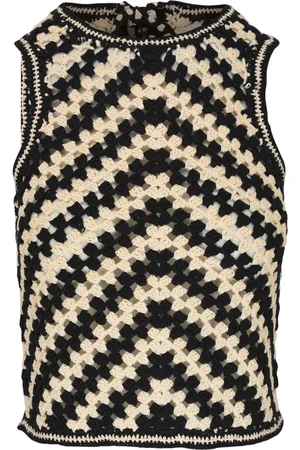 ZIMMERMANN Crochet-knit top