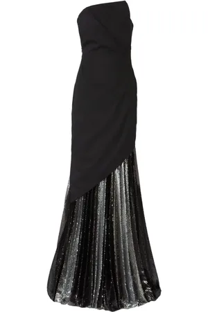 GENNY Layered-design maxi dress