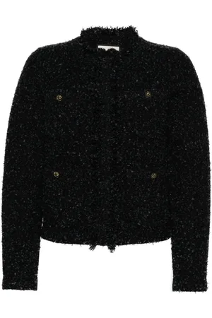 BRUNO MANETTI Bouclé cropped jacket