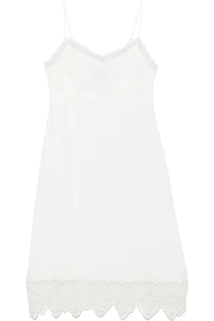 Simone Rocha Lace-trim midi dress