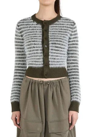 Maison Margiela Stripe-print cardigan