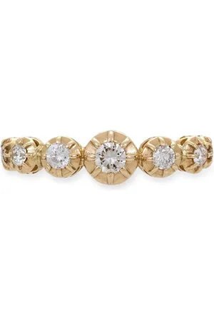JACQUIE AICHE 14kt yellow Sophia diamond earcuff