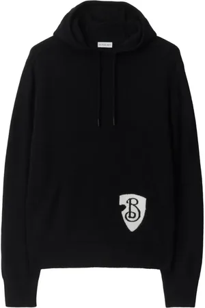 Burberry B Shield wool hoodie
