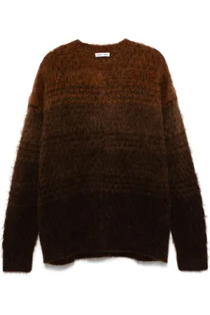 CMMN SWDN Gradient-effect sweater