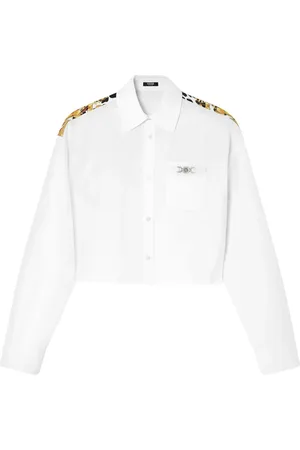 VERSACE Wild Barocco cropped shirt