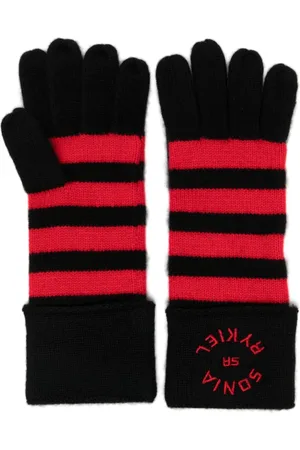 Sonia by Sonia Rykiel Cashmere striped gloves