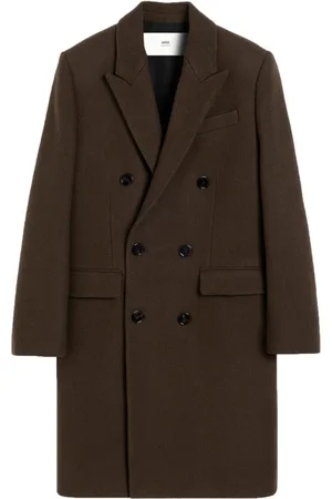 Ami Double breasted wool coat