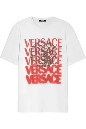 VERSACE Logo-print T-shirt