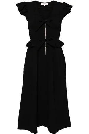 SEA Regina seersucker dress