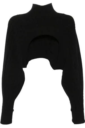 Simone Rocha Cable knitted jumper