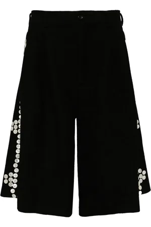 Comme des Garçons Decorative button tailored short