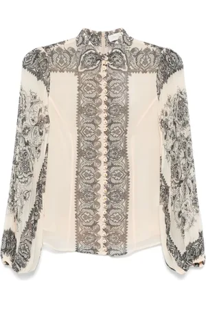 ZIMMERMANN Sunray pleated blouse