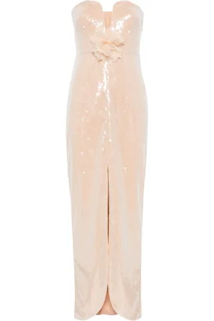 Self-Portrait Sequinned maxi dress