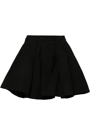 Shushu/Tong Pleat-detail mini skirt