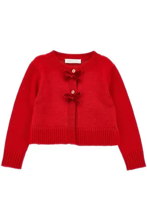 MONNALISA Bow-detail cardigan