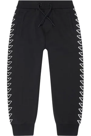 Emporio Armani Logo-print elasticated trousers