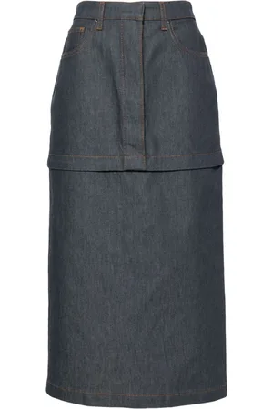 Claudie Pierlot Modular-design denim skirt