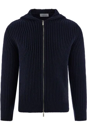 Salvatore Ferragamo Hooded wool cardigan