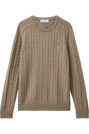 PRINGLE OF SCOTLAND Cable-knit wool sweater