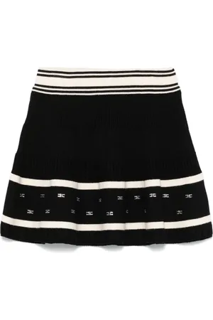 Elisabetta Franchi Logo-embellished mini skirt