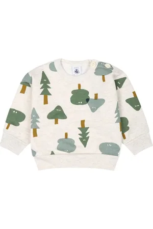 Petit Bateau Graphic-print organic-cotton sweatshirt