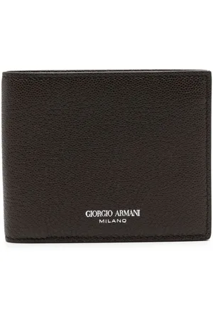 Giorgio Armani Bi-fold leather wallet
