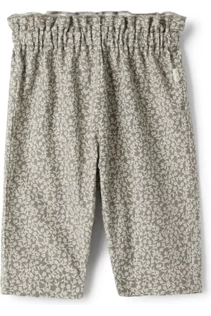 TEDDY & MINOU Floral-print elasticated trousers