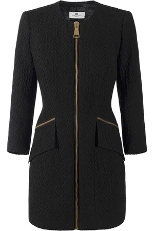 Elisabetta Franchi Herringbone tweed dress