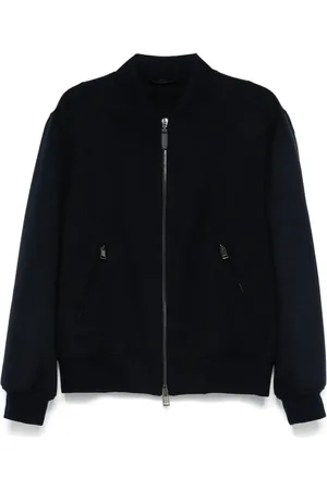 BRIONI Felted bomber jacket