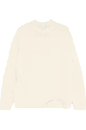 tibi Cut-out detail wool sweater