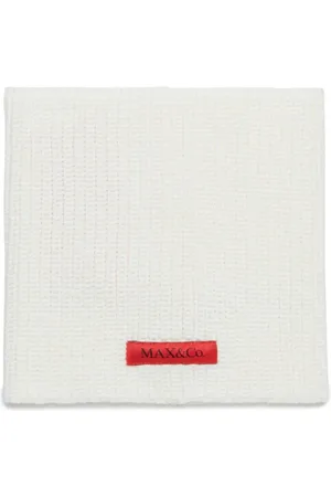 MAX&Co. Kids Logo-patch knitted snood