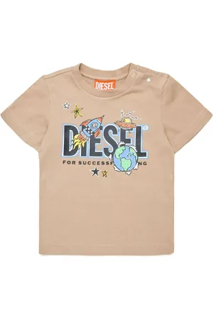 Diesel Graphic-print cotton T-shirt