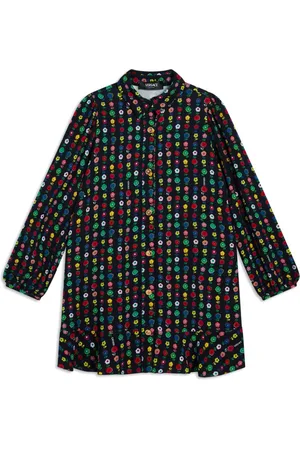 VERSACE Falling Flowers dress