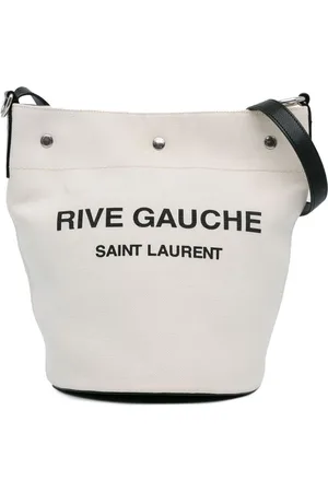 Saint Laurent 2021 Canvas Rive Gauche bucket bag