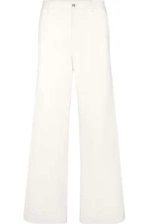 Philipp Plein Wide-leg velvet trousers