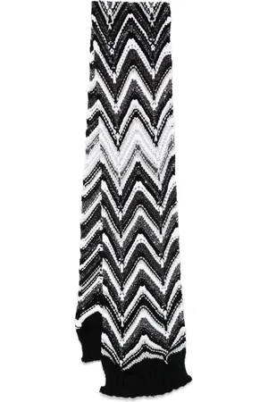 Missoni Zigzag-woven scarf