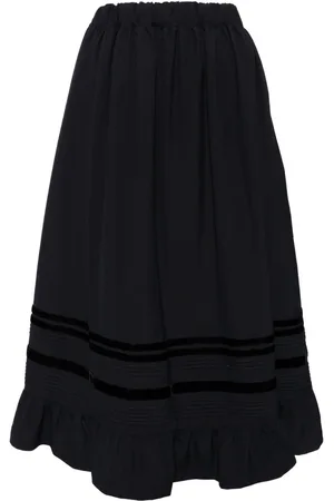 Comme des Garçons A-line midi skirt