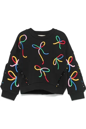 Stella McCartney Ribbon-embroidered sweatshirt