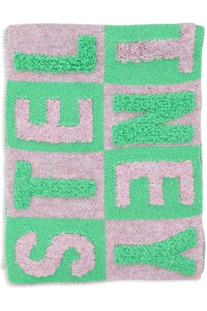 Stella McCartney Logo-jacquard scarf