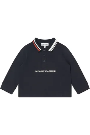 Emporio Armani Logo-embroidered polo shirt